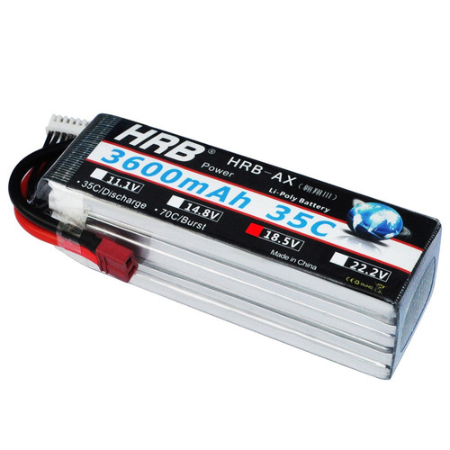 Hrb 3600mah 18.5v 5s 35 70 C Rc Lipo Battery Para El Coche D