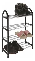 Comprar Sapateira Prateleira De Sapatos Multiuso Estante Organizador Cor Preto