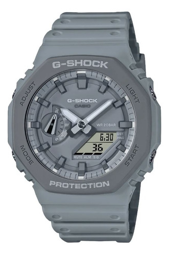 Reloj Casio G-shock Original Core Guard Para Hombre Color de la correa Gris