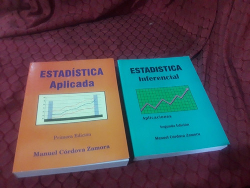 Libro Estadística Aplicada E Inferencial 2 Libros Cordova