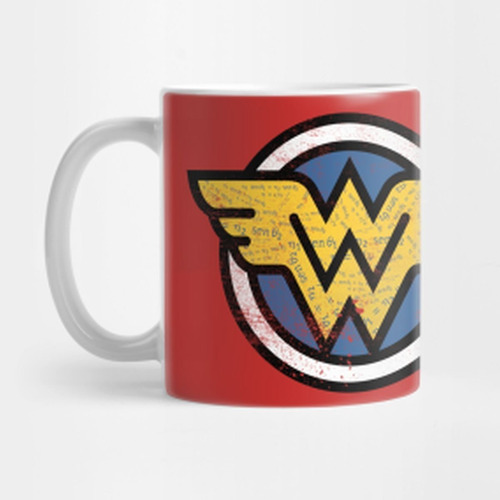 Taza Wonder Woman Mujer Maravilla Freekomic A27