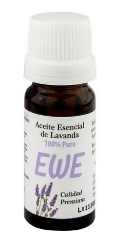 Aceite De Lavanda Ewe 100% Puro Frasco X 8 Ml