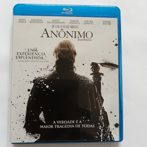 Anônimo Bluray Original / Derek Jacobi