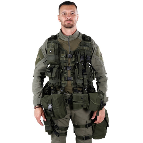 Colete Modular Em Cordura Spec Ops Verde Oliva Frete Grátis