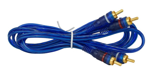 Cable Rca 1.8 M Audio Macho A Macho Azul