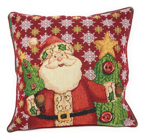 Tache - Funda De Almohada De Papa Noel Rojo De Navidad, 1 Pi