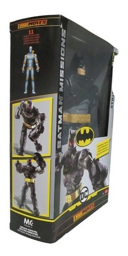 Figura De Batman Missions True Moves 11 Articulaciones