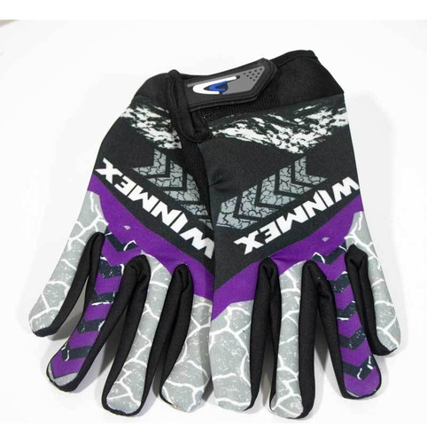 Guante Pista Moto Outdoor Talla Violeta Unitalla