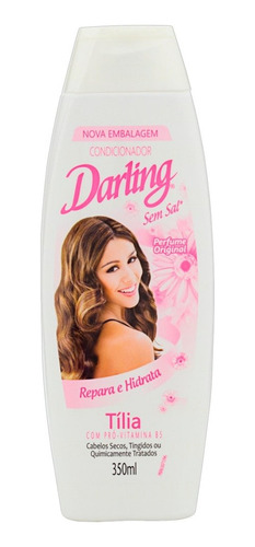 Condicionador Darling Tília 350ml Embalagem Com 6 Unidades