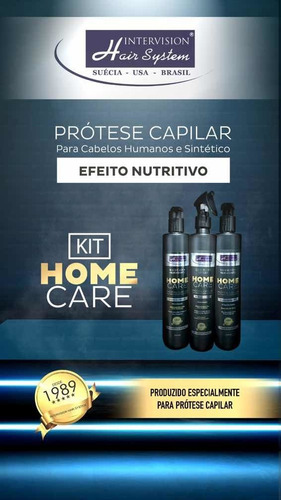Kit Home Care - Limpeza E Hidratação Para Prótese Capilar