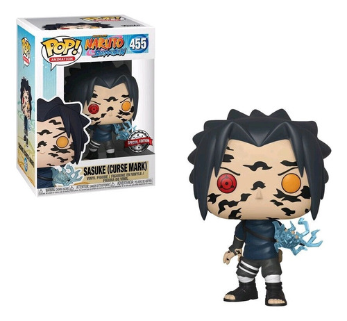 Funko Pop Sasuke (cursed Mark)  Naruto Shippuden 455