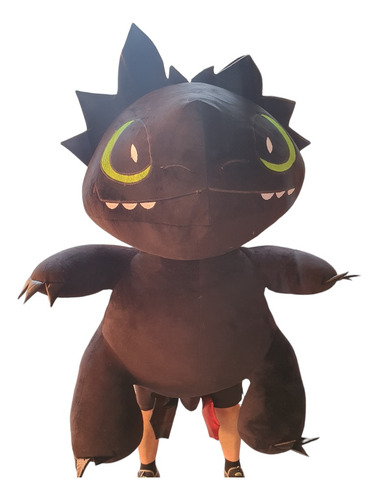 Chimuelo Peluche Entrrnando A Mi Dragon Blanco O Negro Envio