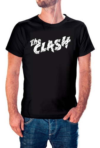 Polera The Clash Hombre 100% Algodón