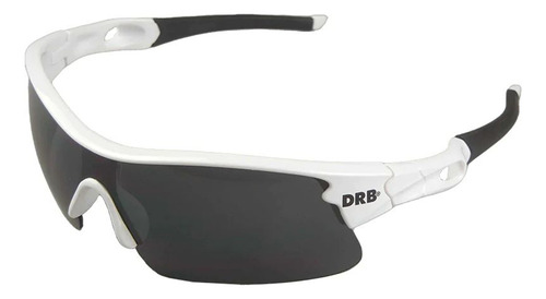 Lentes De Ciclismo Dribbling Blanco/negro Color Del Armazón Blanco Talle Talle Unico