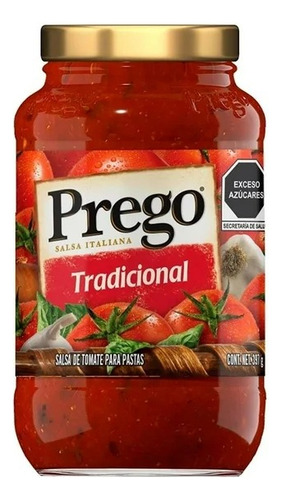 Salsa De Tomate Campbell's Prego Estilo Italiana Para Pastas