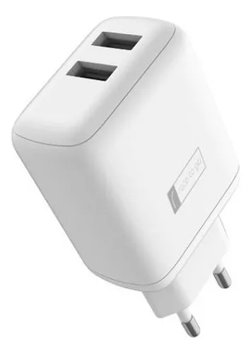 comprar Cargador De Pared Roca 12w Con 2 Puertos Usb A Nnet