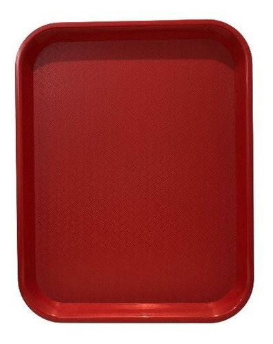 Bandejas Comida Rápida Rojo Winco 45x35