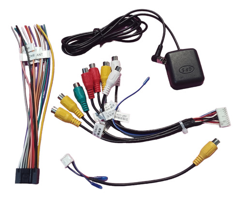 Fiação Cabos Chicote Central Multimídia Android Sem Usb