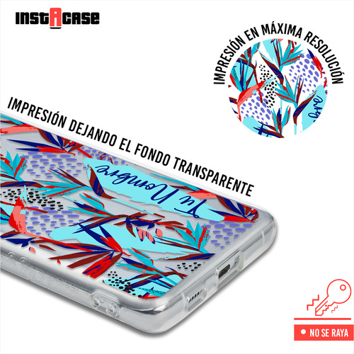 Funda Para Honor Para Mujer Flores Personalizada Nombre