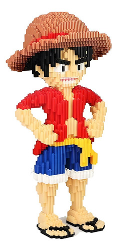 Puzzle 3d Bloques De Construcción Luffy One Piece