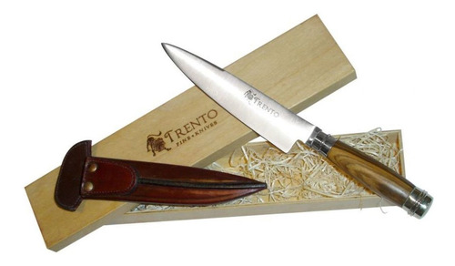 Cuchillo Trento Asado Con Vaina Cuero 12.5 Cm Cocina Facon