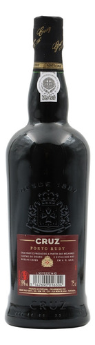 Vino Oporto Porto Cruz Ruby Botella 750ml - 01almacen