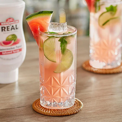 Pack De 4 Jarabe Puree Real Watermelon 500 Ml