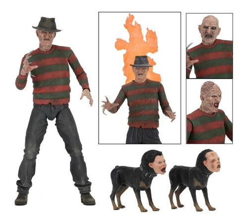 Ultimate Part 2 Freddy Nightmare On Elm Street Neca Original (Reacondicionado)