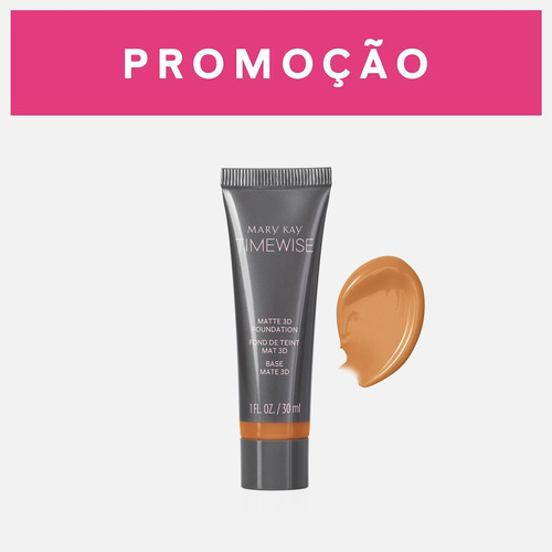 Base 3d Mary Kay Timewise Acabado Mate Bronce W120 30ml