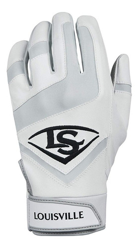 Guantes De Bateo Louisville Slugger Genuine White Grandes