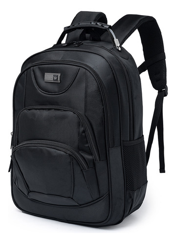 Mochila Bolsa Hang Loose Resistente Notebook Espaçosa Cor Preto 24L