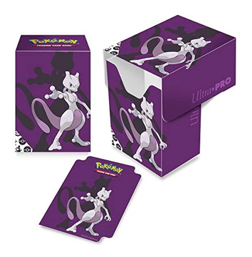 Caja De Cubierta De Vista Completa-pokemon Mewtwo