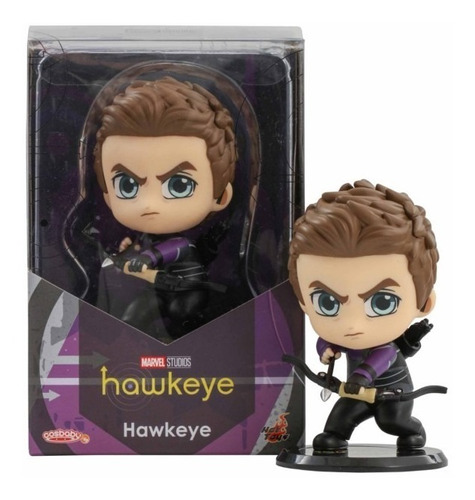 Hot Toys Marvel Hawkeye 10cm Cosbaby Bobble Disney Store 