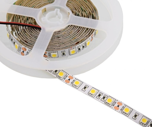 Rollo Tira De Led Blanco Calido Smd 5050 60 Led/m 5 Metros