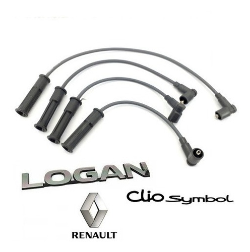 Imagen 1 de 4 de Juego Cables De Bujias Renault Symbol Logan Original Velko