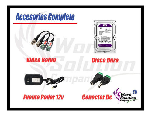 Cámaras Vigilancia Kit 16 Hikvision Full Hd 2tb + Microfono
