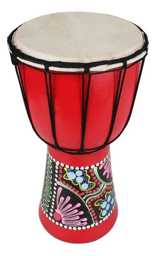 Djembe, Tambor Africano Djembe De Madera De Caoba Piel ...