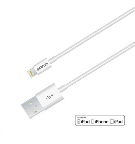 Imagen 2 de 3 de Cable Compatible Con iPhone/iPad/iPod Usb 8 Pines De 1,2m