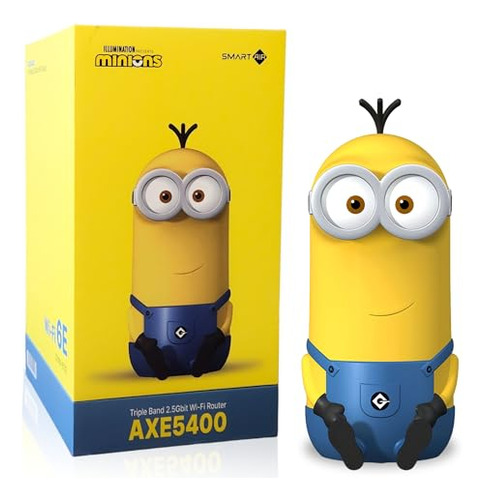 Router Davolink Minions Kevin Wi-fi 6e For Gaming Y Vr