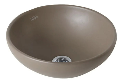 Bacha de baño de apoyar Ferrum Persis Chica L17KF terra  320mm de diámetro