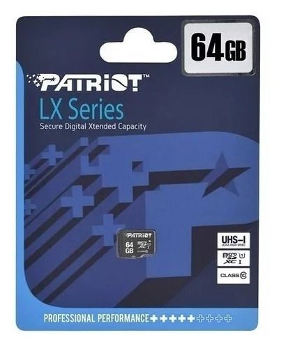 Tarjeta De Memoria Patriot 64gb Lx Series