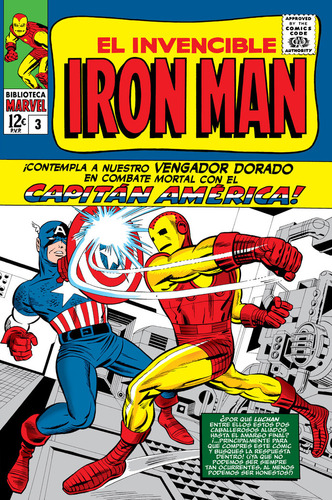 Libro Bibm23 Invencible Iron Man 3 1964-65 - Stan Lee