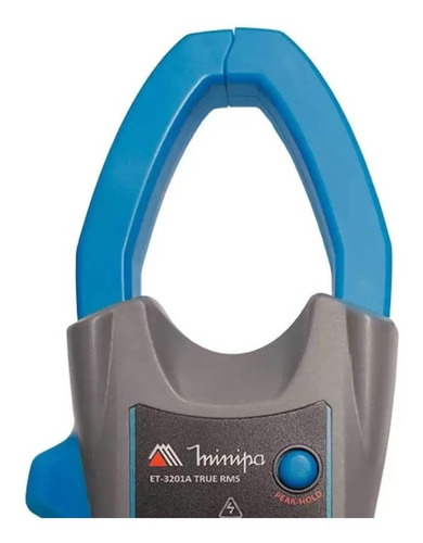 Imagem 3 de 8 de Alicate Amperímetro Digital Cat Iv 300v - Et-3201 Minipa