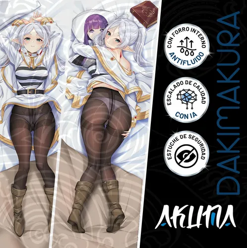 Dakimakura Premium 100 X 35 Anime Waifu Frieren Relleno