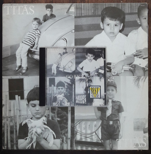 2x Lp Vinil C/enc + Cd (nm) C/bônus Titãs Go Back Pacote