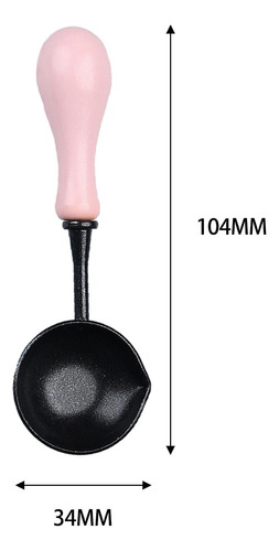 Cuchara Con Sello De Cera, Elegante Para Estilo A