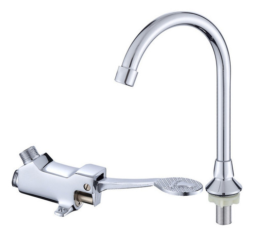 - Válvula De Pedal De Un Pie Grifo De Agua Con Pedal De