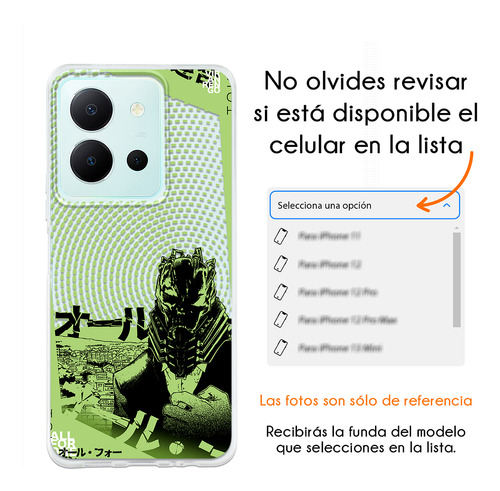 Funda Para Vivo All For One Shigaraki Liga De Villanos Frente De Liberación Paranormal My Hero Academia Boku No Hero Anime