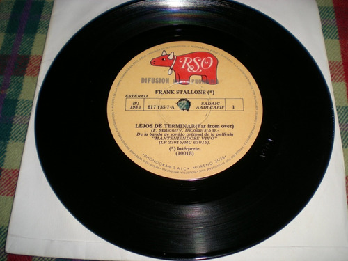 Frank Stallone Vinilo Simple Promocional (4)