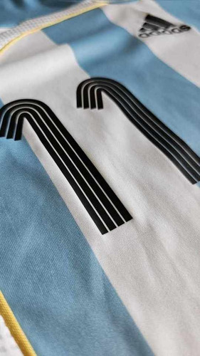 Camiseta Selección Argentina Utileria Tevez # 11 (Usado)